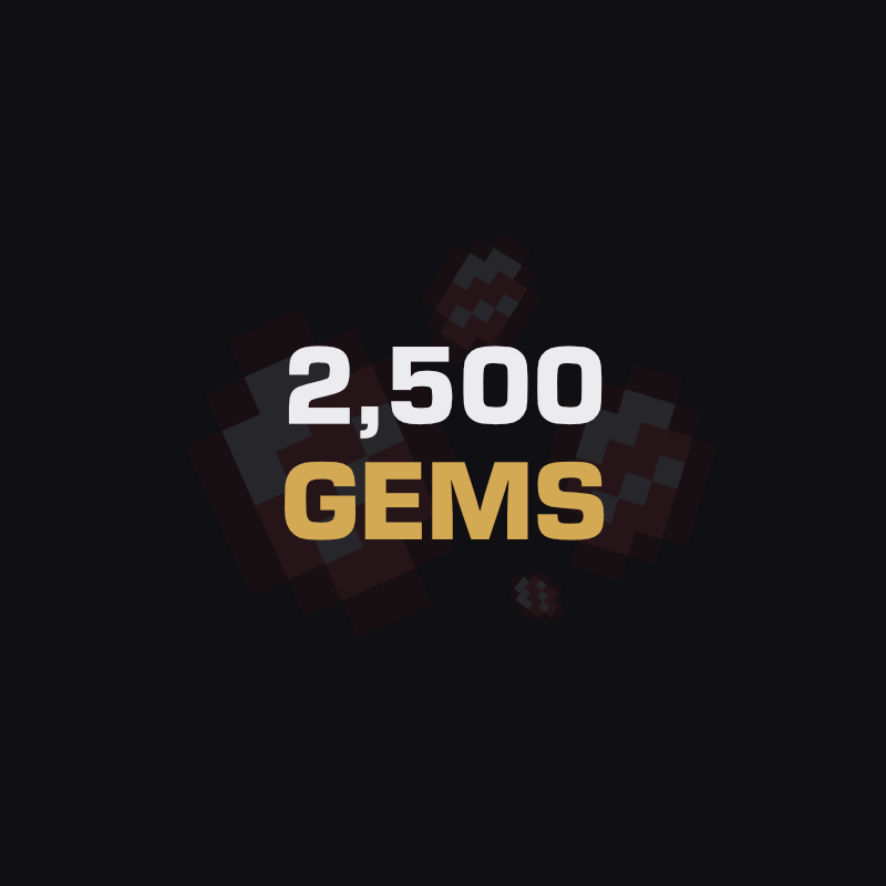 2500 Gems