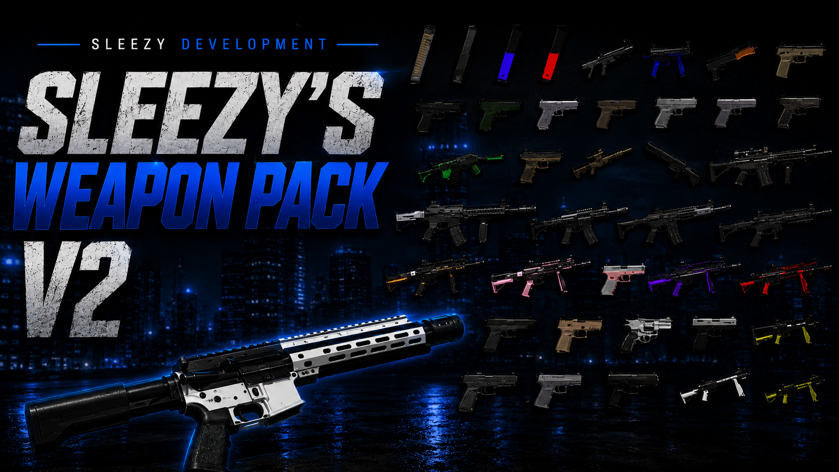 Sleezy Development • Weapon Pack V2