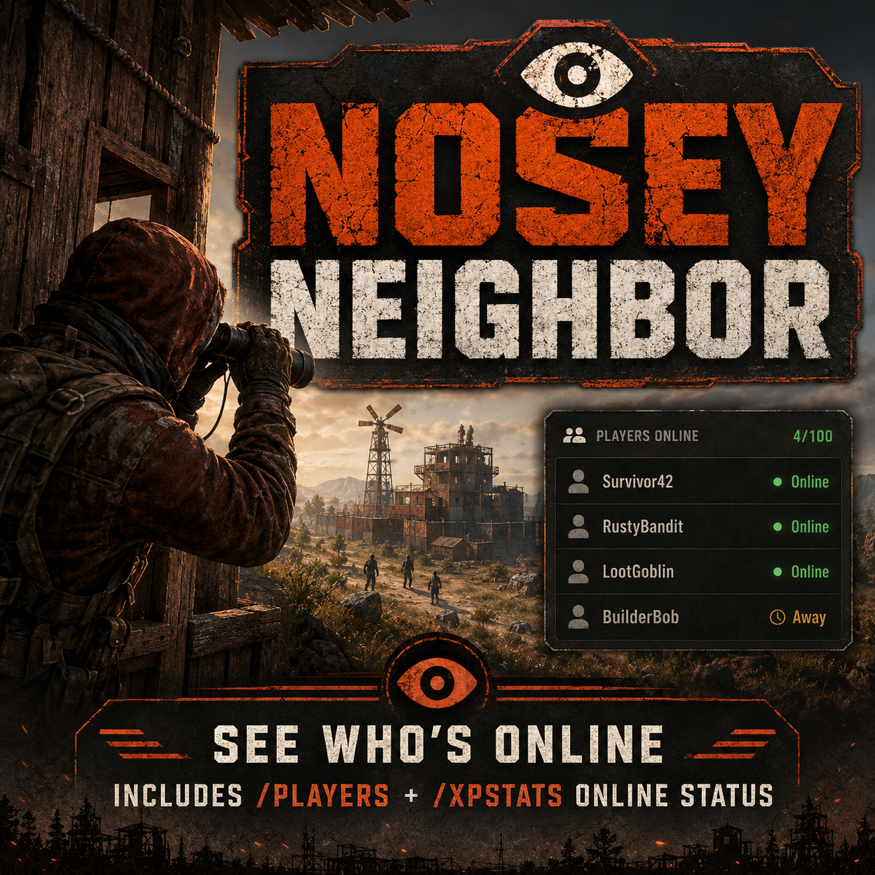 Nosey Neighbor— Monthly