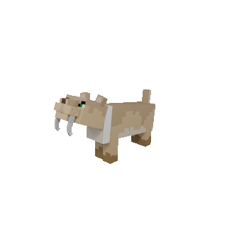 Sabertooth Cat Skin — cosmetic Cat Skins item on the NovaVoid Cat Civilization Minecraft server