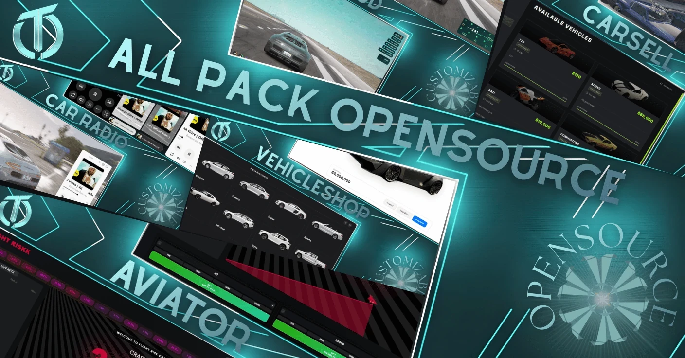 ALL  PACK [OPENSOURCE] [QB-QBX-ESX]