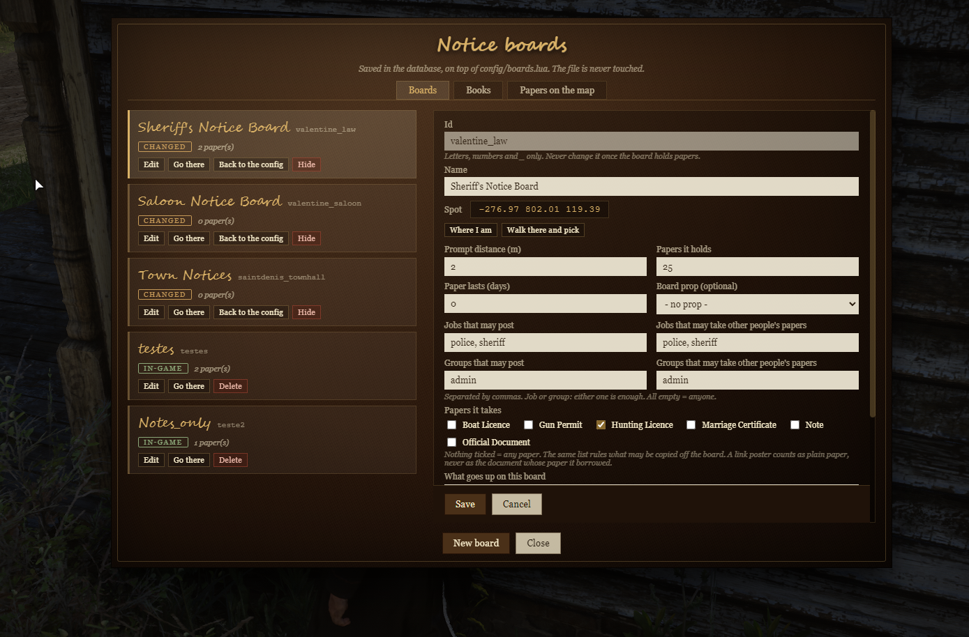 LS Notes - Books, Notices & Pinnable Papers [RedM / VORP]