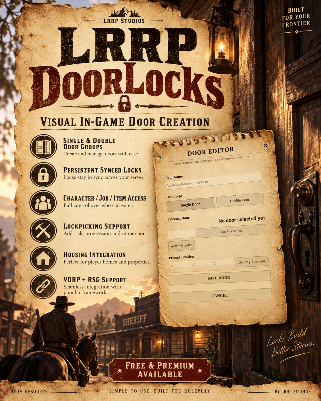 Free Doorlocks Script