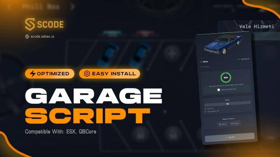 Garage/Valet System [QBCore/ESX/QBOX ]