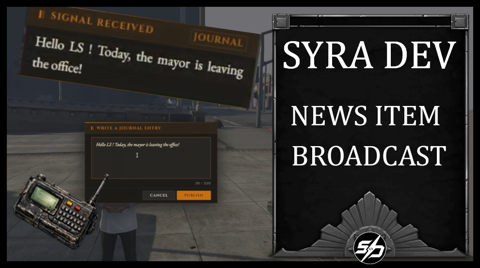 News Broadcast Item
