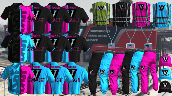 V's Garage Uniform 4 [M+F]