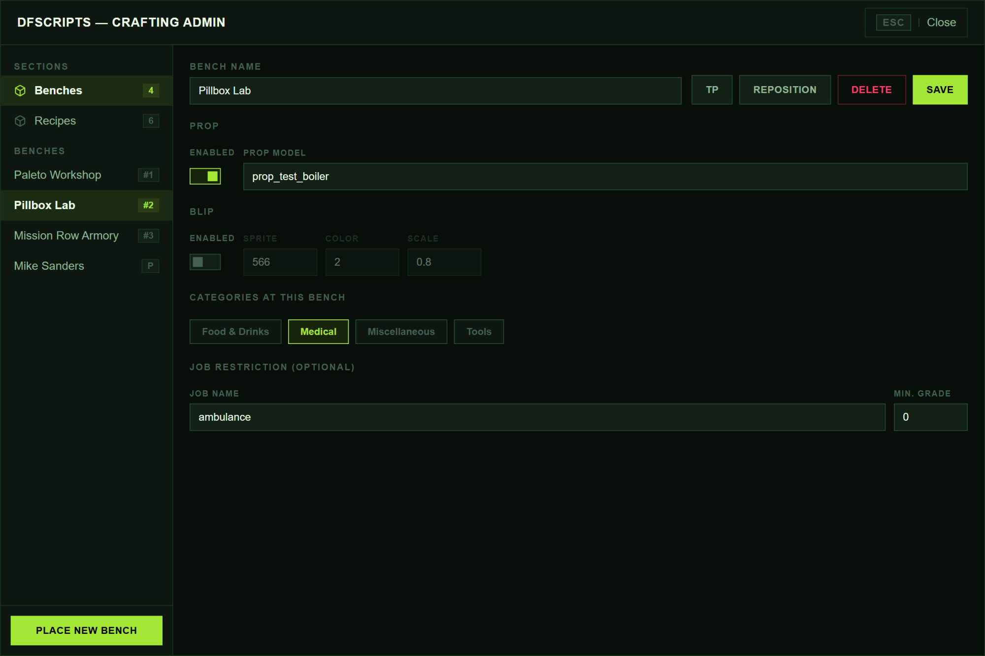 Crafting - Early Access