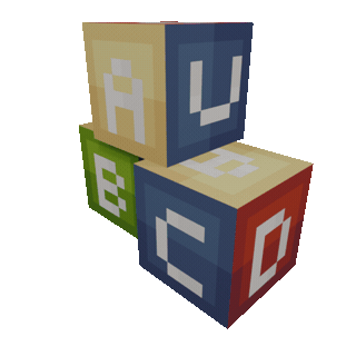 ABC Block — cosmetic Furniture v2 item on the NovaVoid Cat Civilization Minecraft server