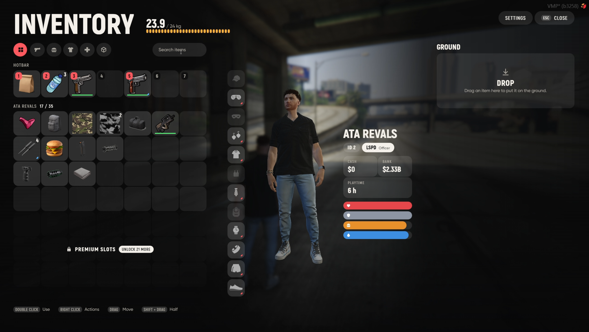 [ox_inventory Redesign] ESX QBCore {OPEN}