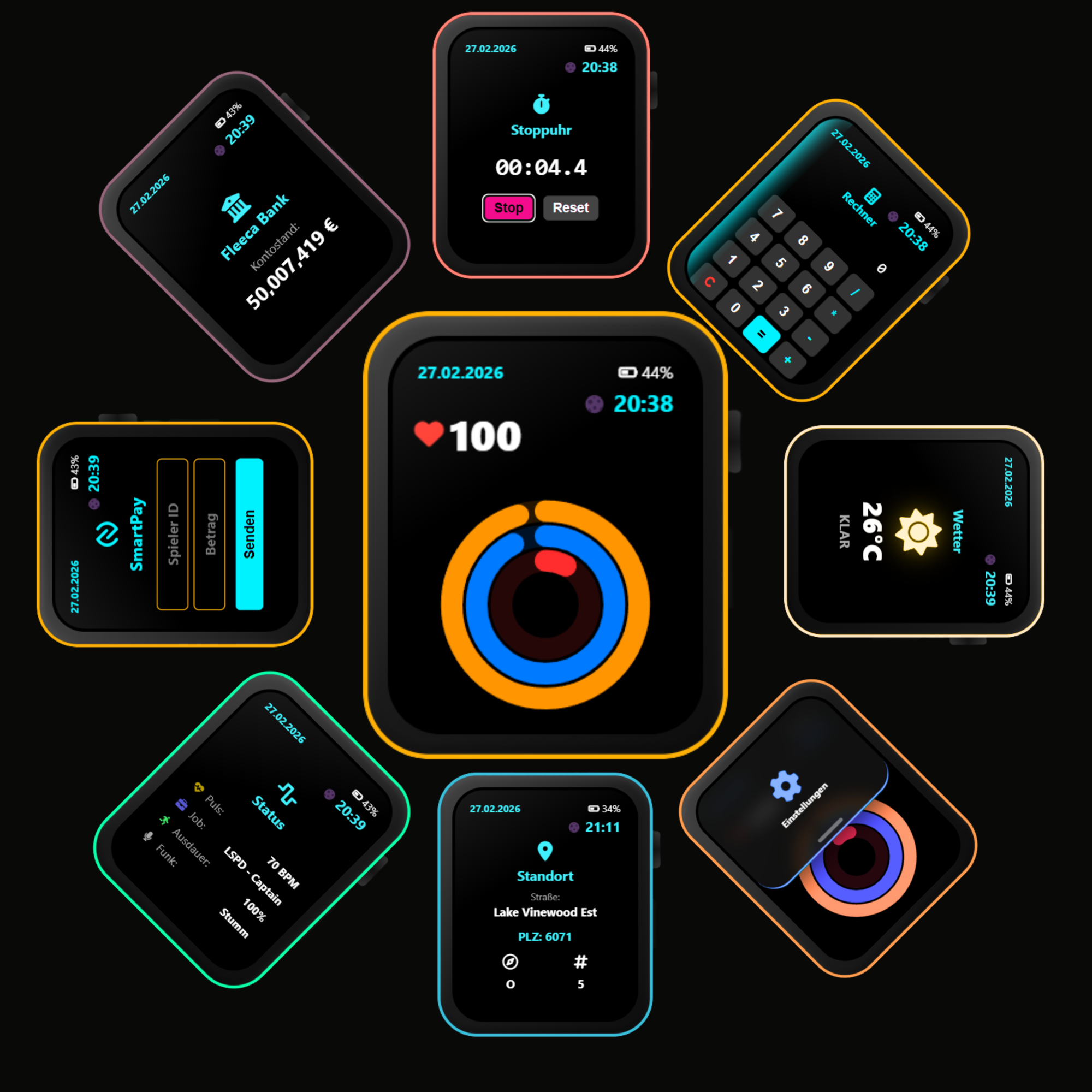 Code & Poly Smart Hud