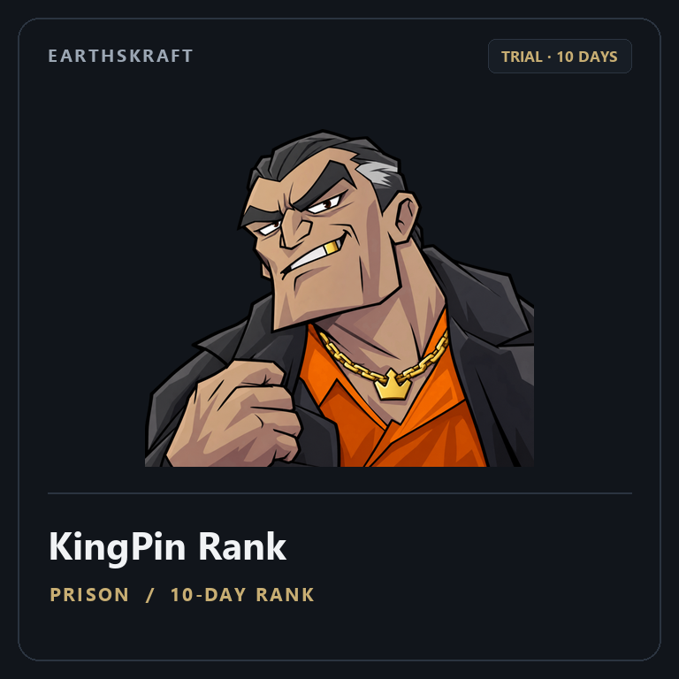 KingPin Rank [10 Days]