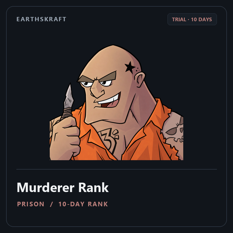 Murderer Rank [10 Days]