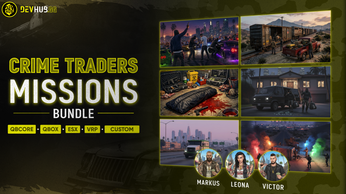 CRIME TRADERS MISSIONS - 20%