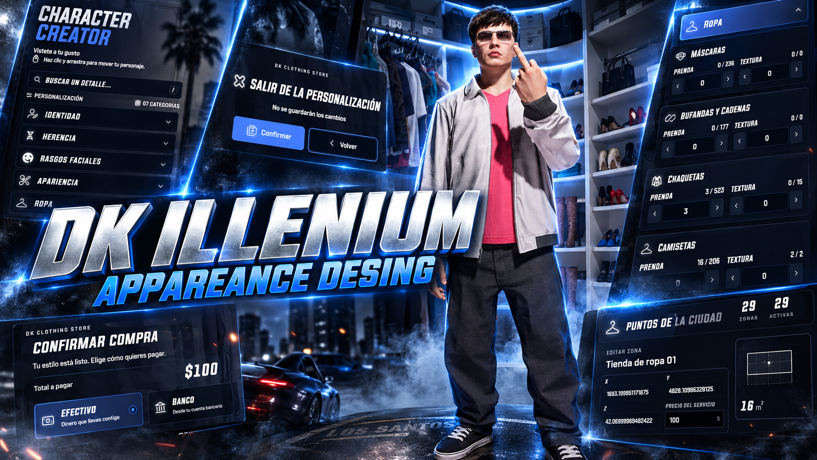DK ILLENIUM APPEARANCE REDESING