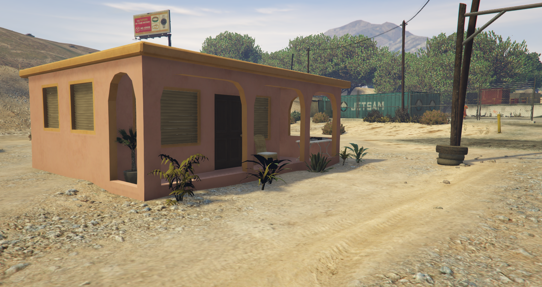 🌴 Exclusive Prop: "Un Verano Sin Ti" Concert Pink House (Exterior Only)