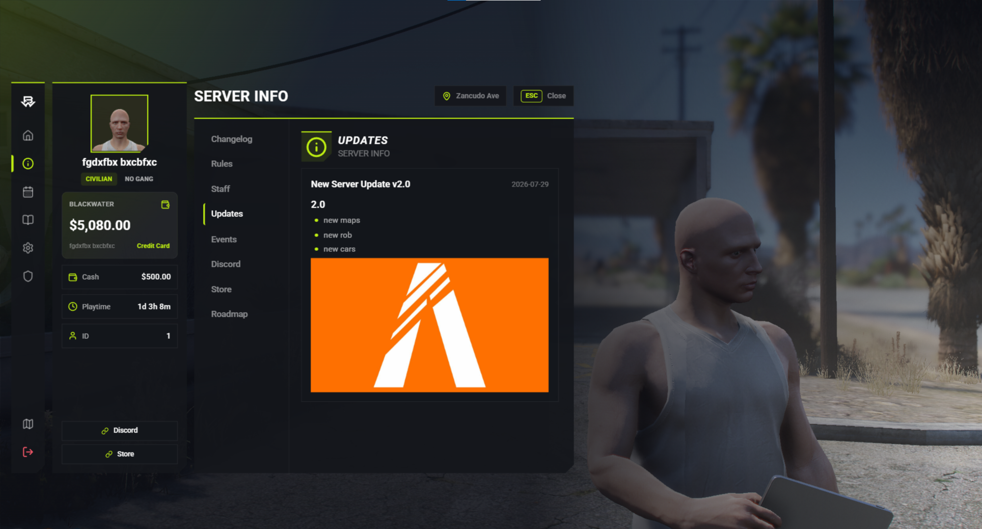 FiveM Pause Menu [QB/QBox/ESX]