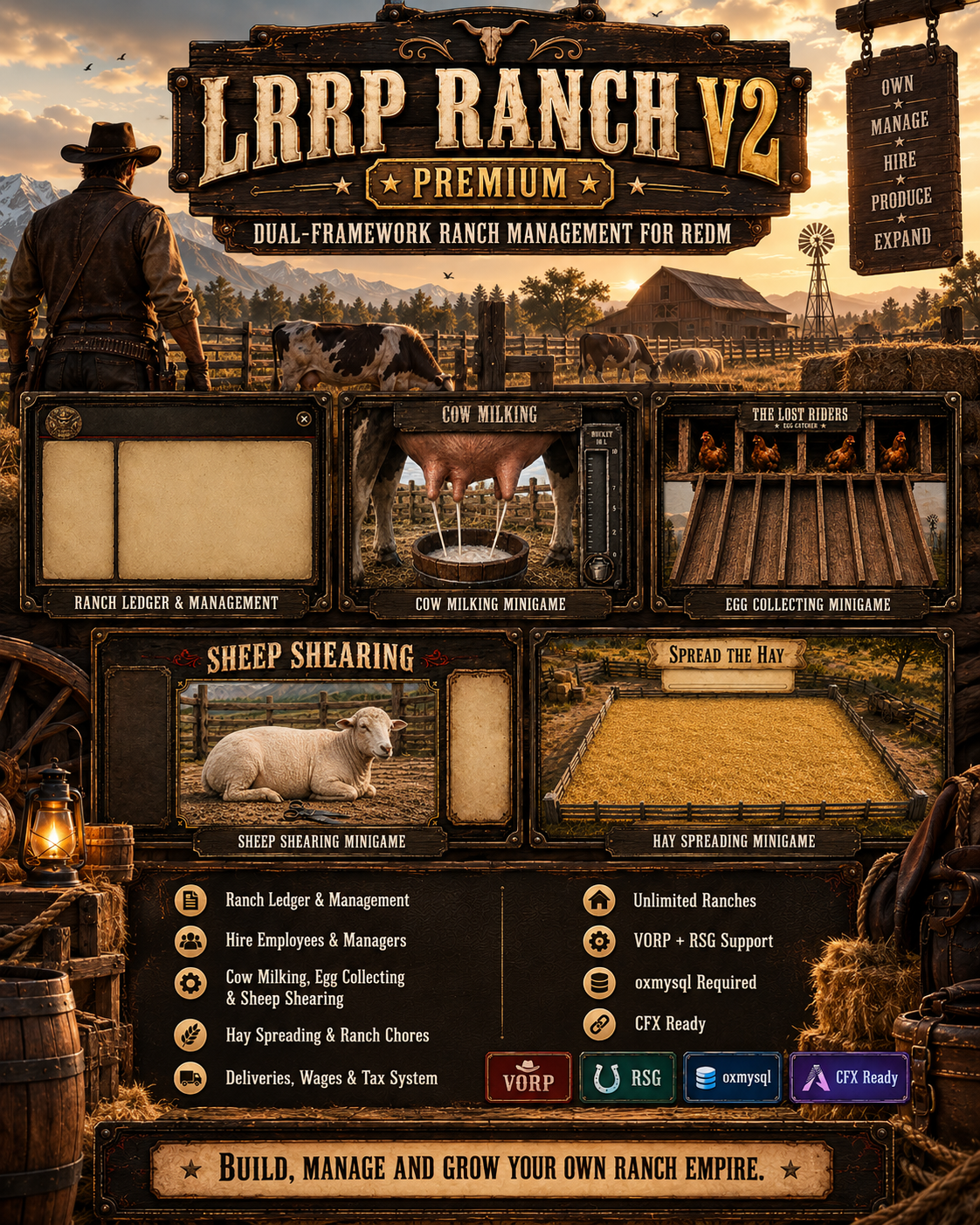 Premium Ranch Script