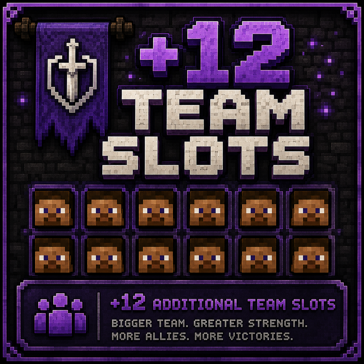 12 Team Slots