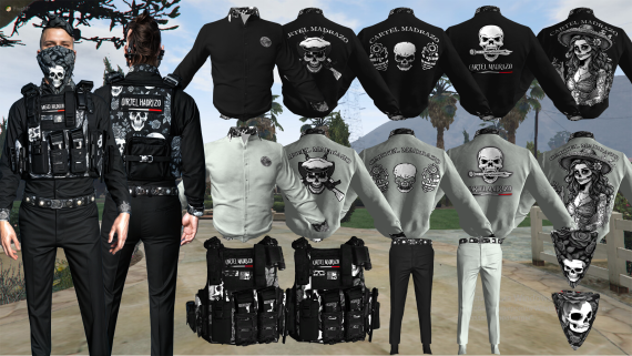 Madrazo Cartel Shirts (Male+Female)