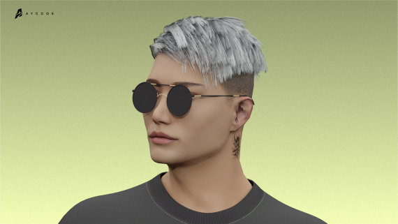 Vintage Round Glasses (MP FM)