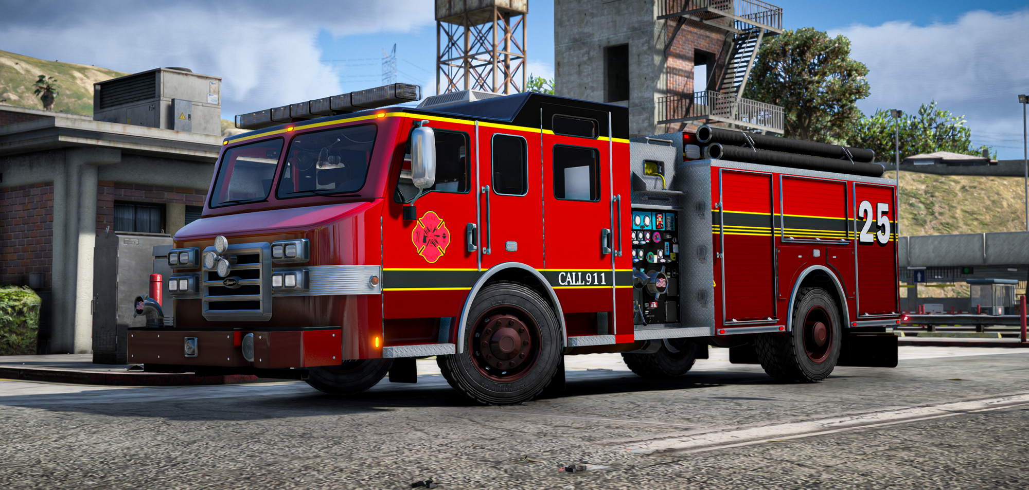 EVP V3: Emergency Fire Police EMS Vehicle Pack