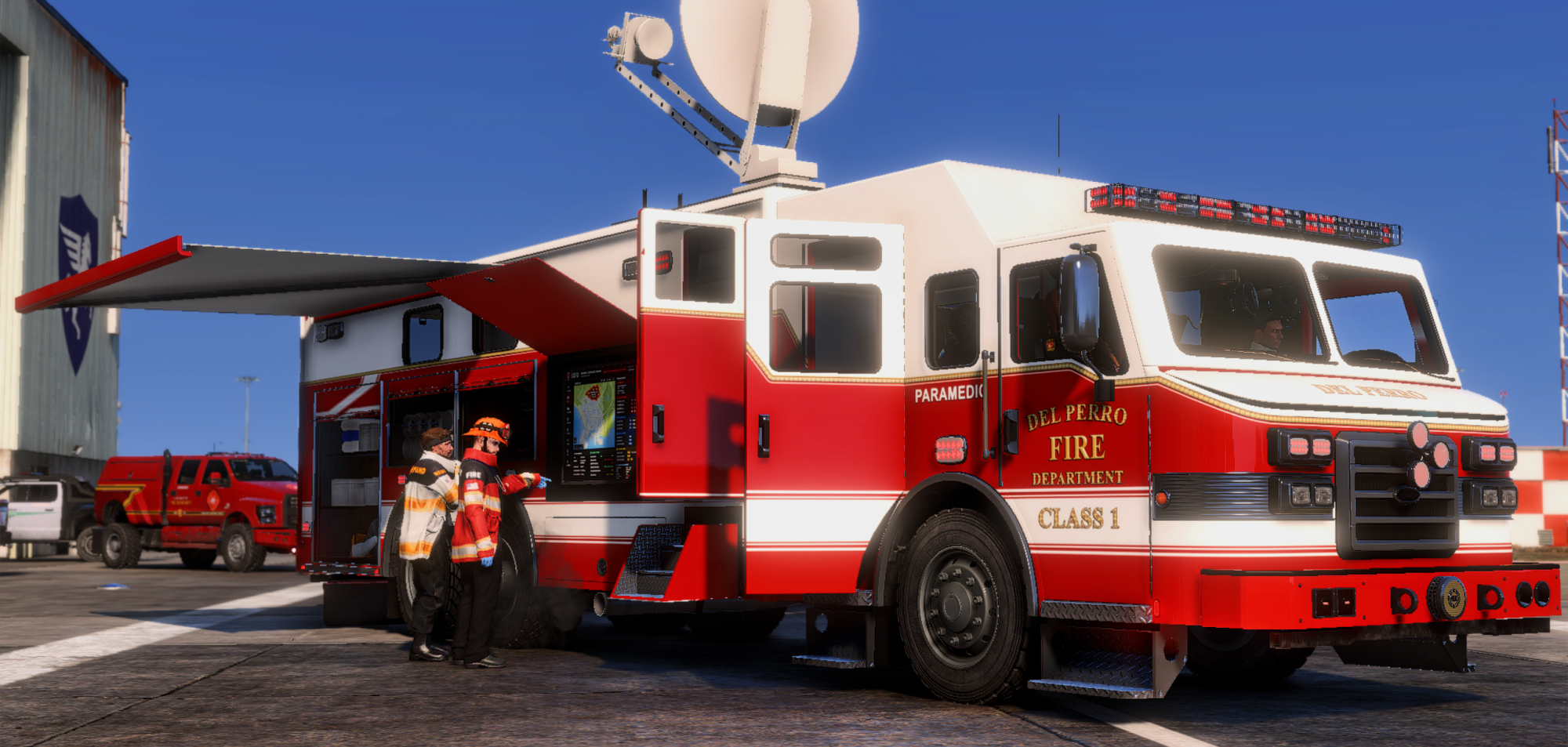 Spear Impulse Mobile Command Fire Truck