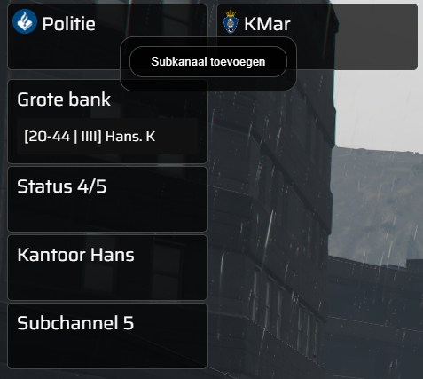 Radio UI script for pma-voice