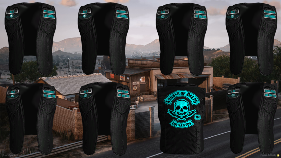 AOD Kuttes LS [Teal] 2 [Male and Female]