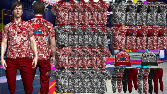 Benny's Mech Uniform Bundle