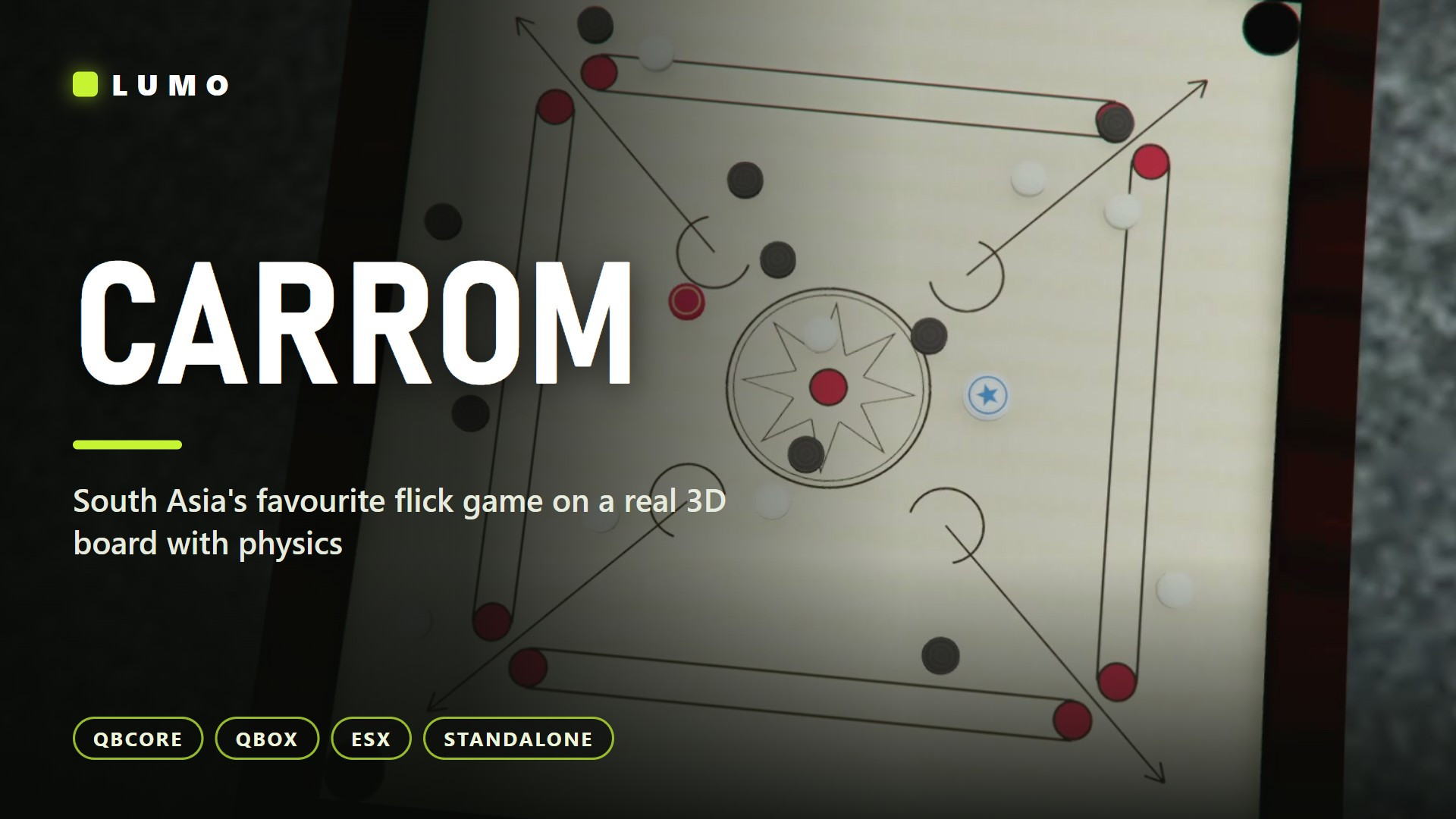 ​Lumo Table Games Collection — 6 Games (Escrow)