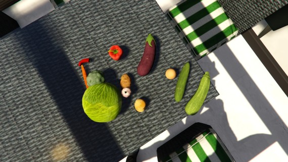 Code & Poly Gemüse und Obst Props