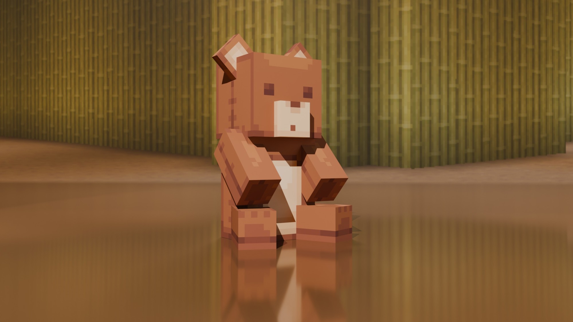 Teddy Bear — cosmetic Furniture v2 item on the NovaVoid Cat Civilization Minecraft server