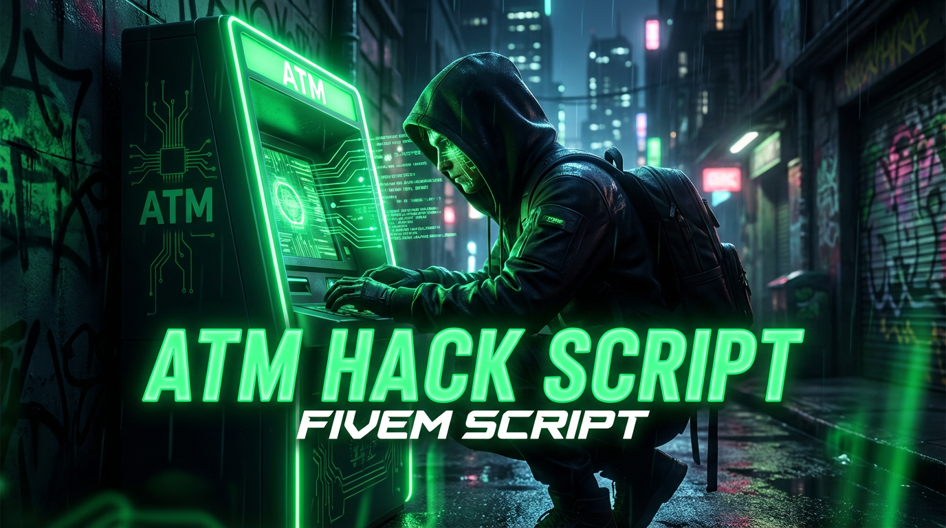 ATM ROBBERY SCRIPT - ESX, OX, QB