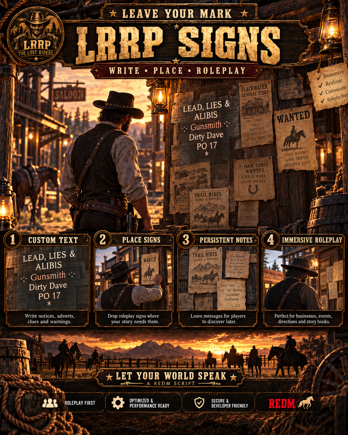 Free Signs Script