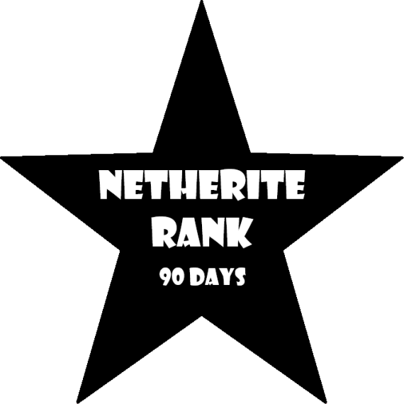 Netherite Rank (90 Days)