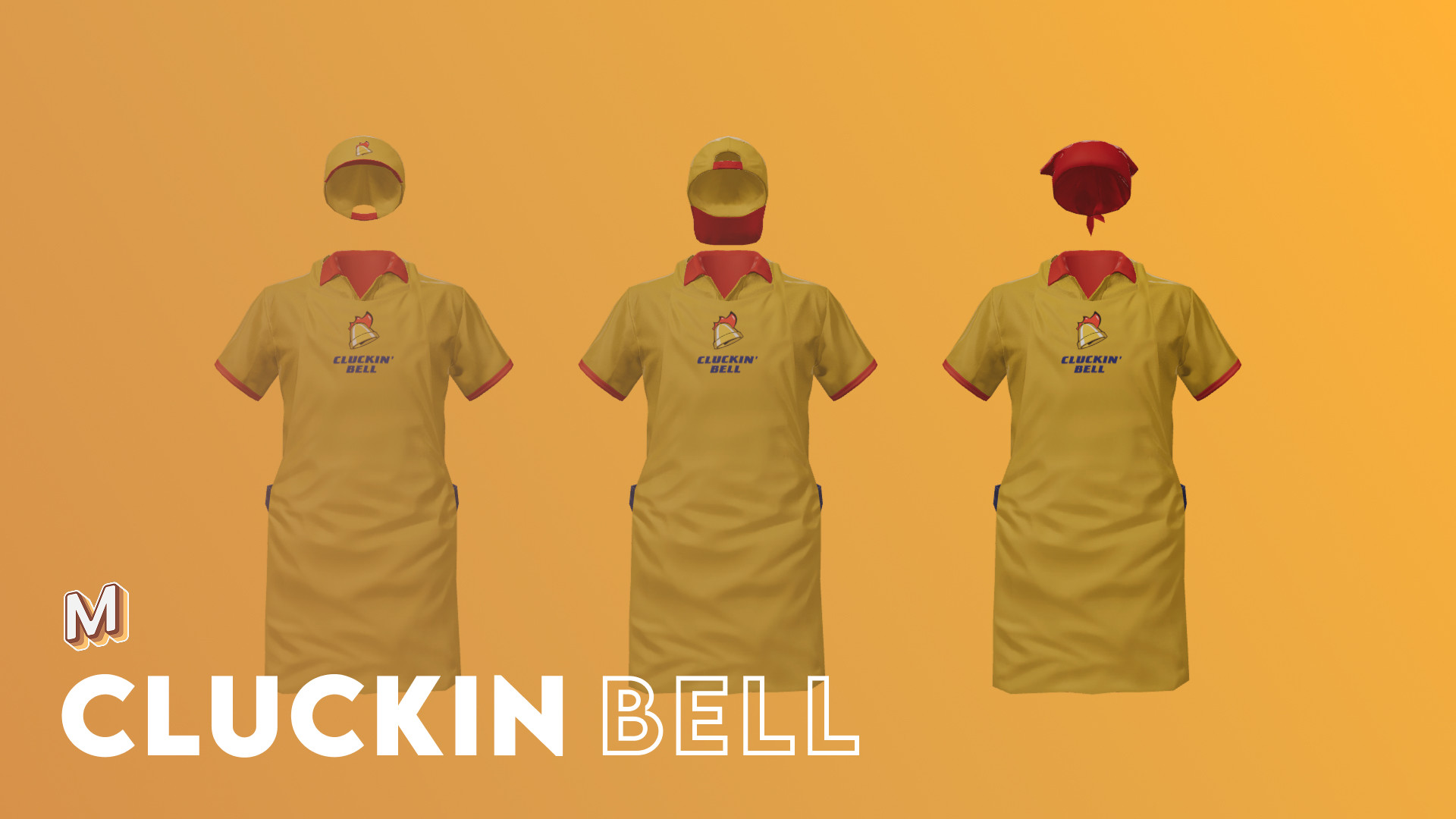 Cluckin Bell Uniform