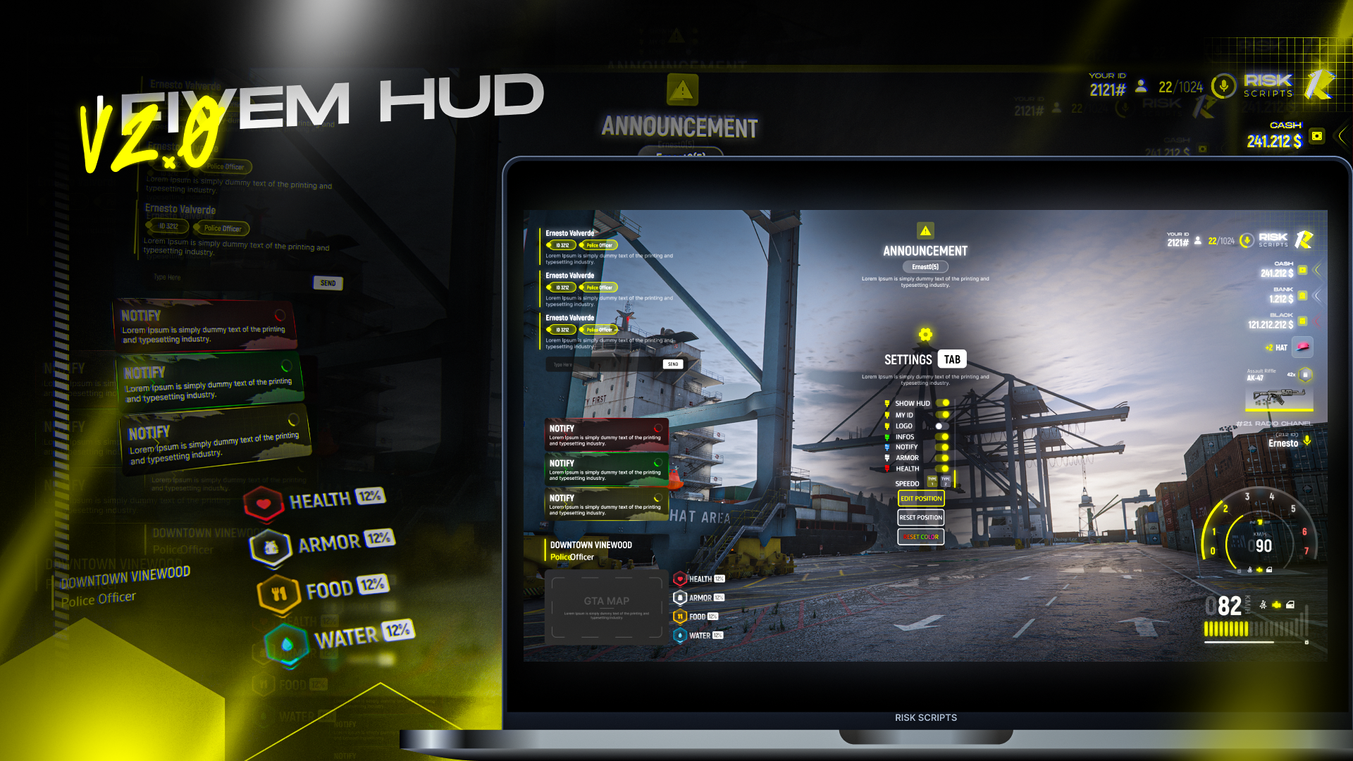 MODERN HUD V2 [OPEN SOURCE] Screenshot 1
