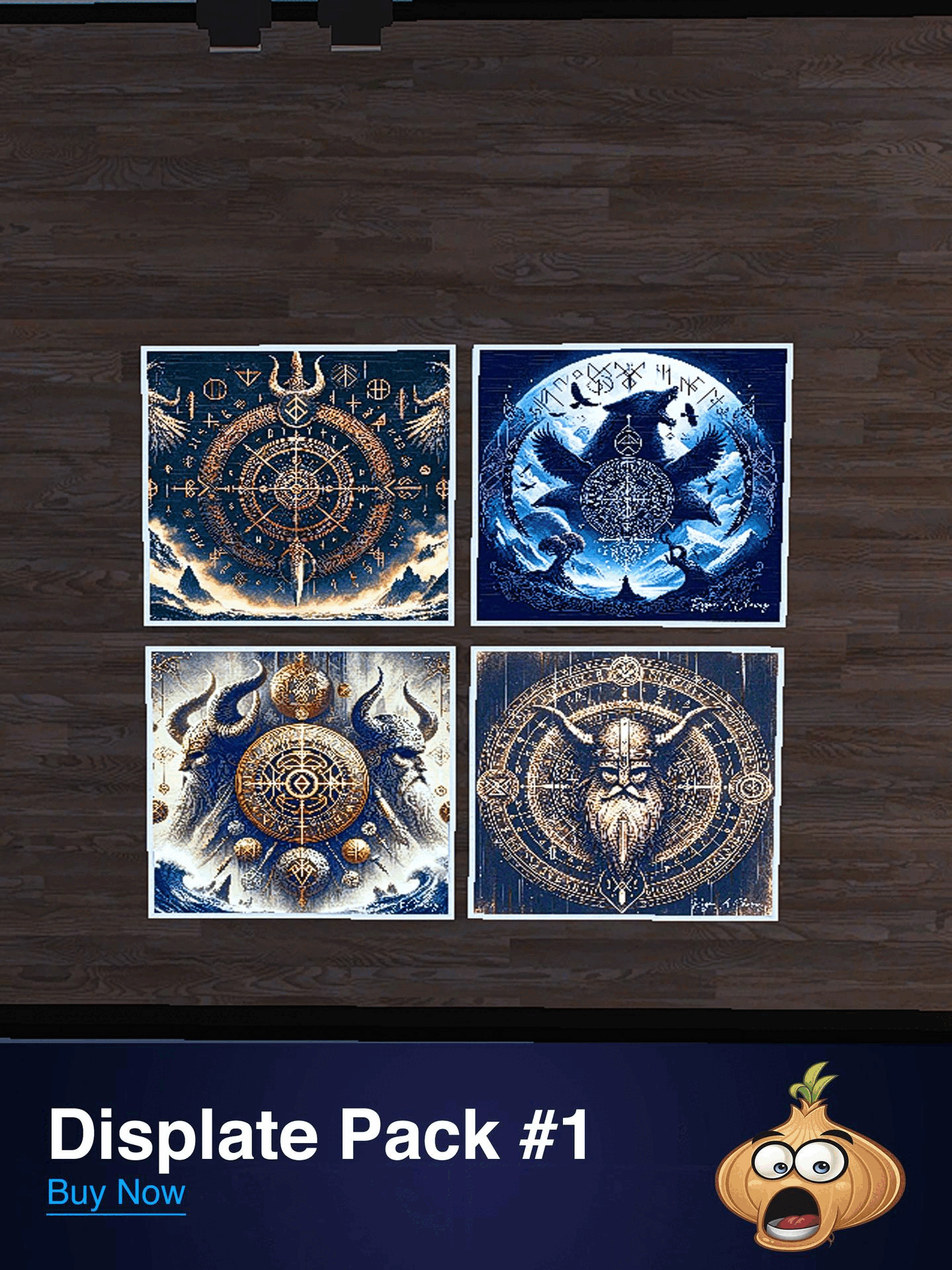 Displate Pack #1 8 Pieces