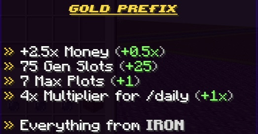 Gold Rank