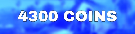 4300 Coins