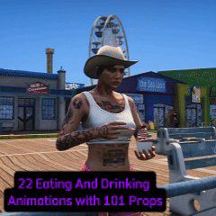 Ultimate Eating and Drinking Animation & CHARACTER IMMERSION PACK BUNDLE! 💵15% OFF💵