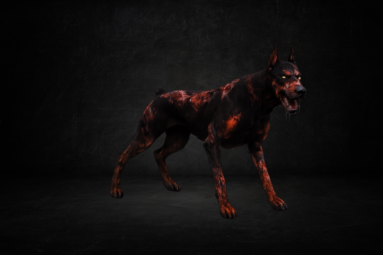 Doberman Sombre ( survie )