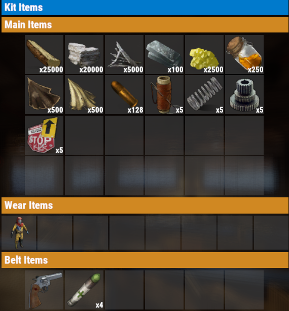 Rustality.com 3x Solo/Duo/Trio/Quad | Shared BPs VIP Kit