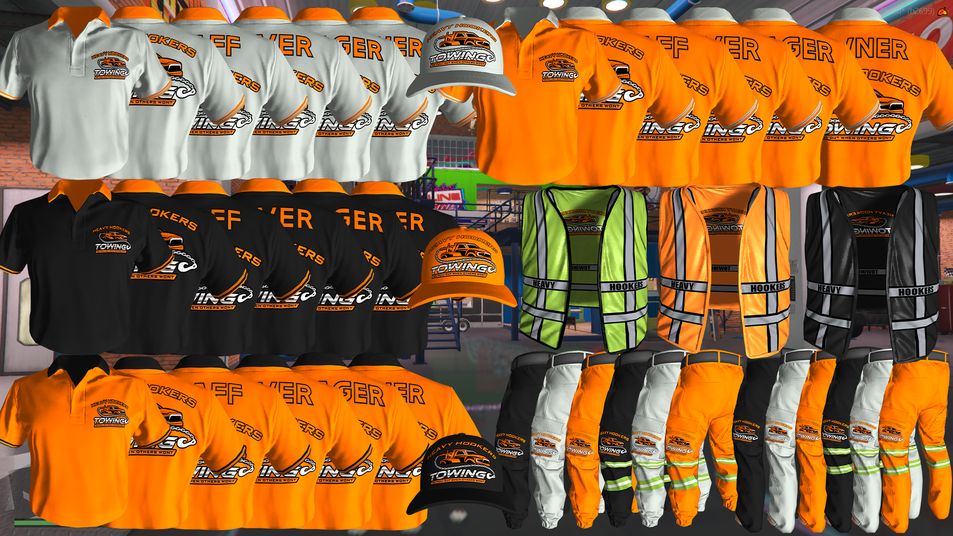 Heavy Hookers Uniform Bundle