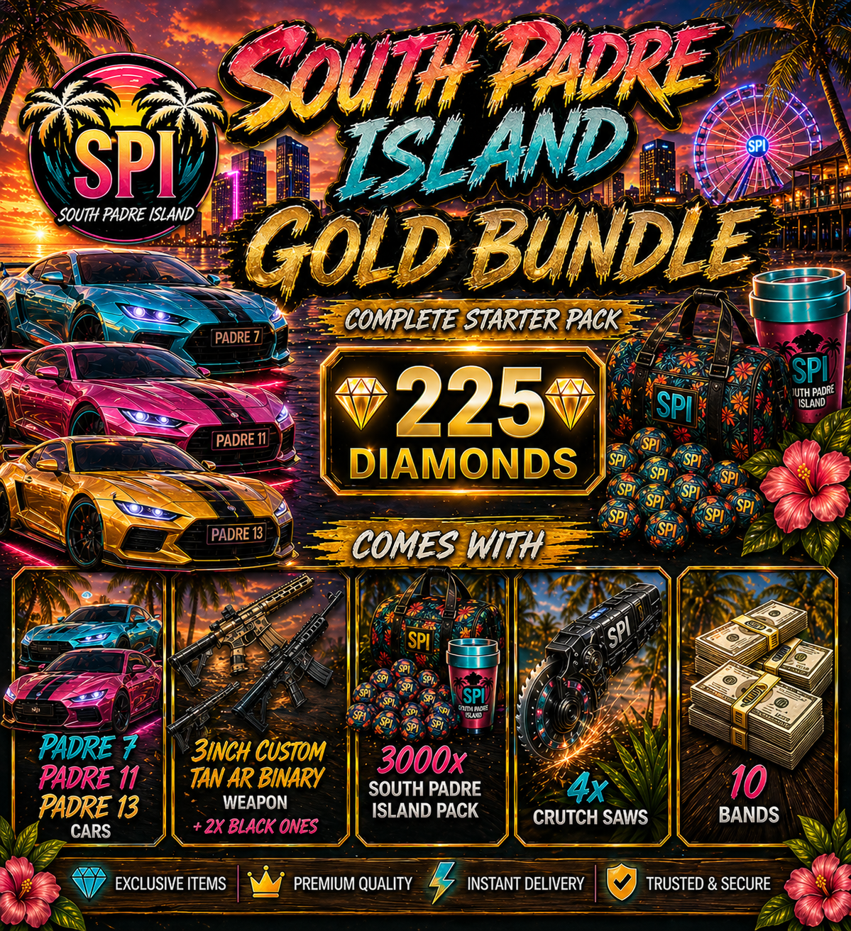 GOLD SOUTH PADRE BUNDLE