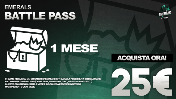Emerals Pass Mensile