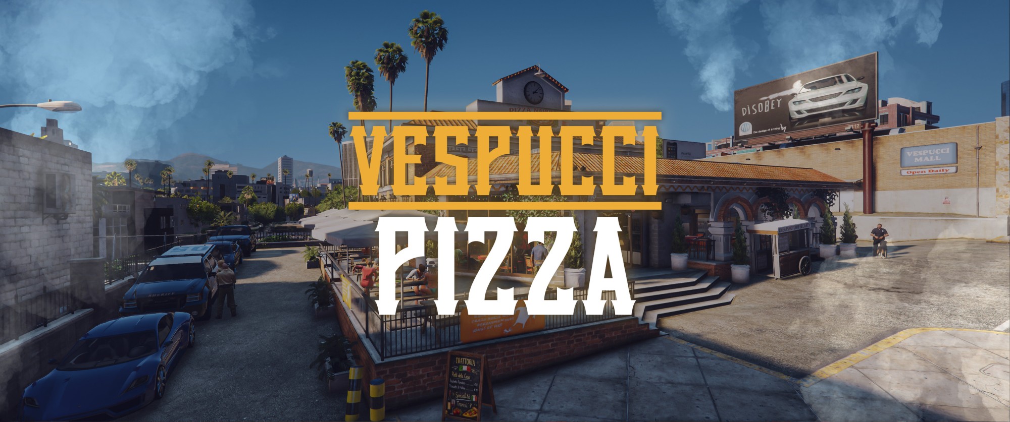 Italian Pizzeria - Vespucci Pizza