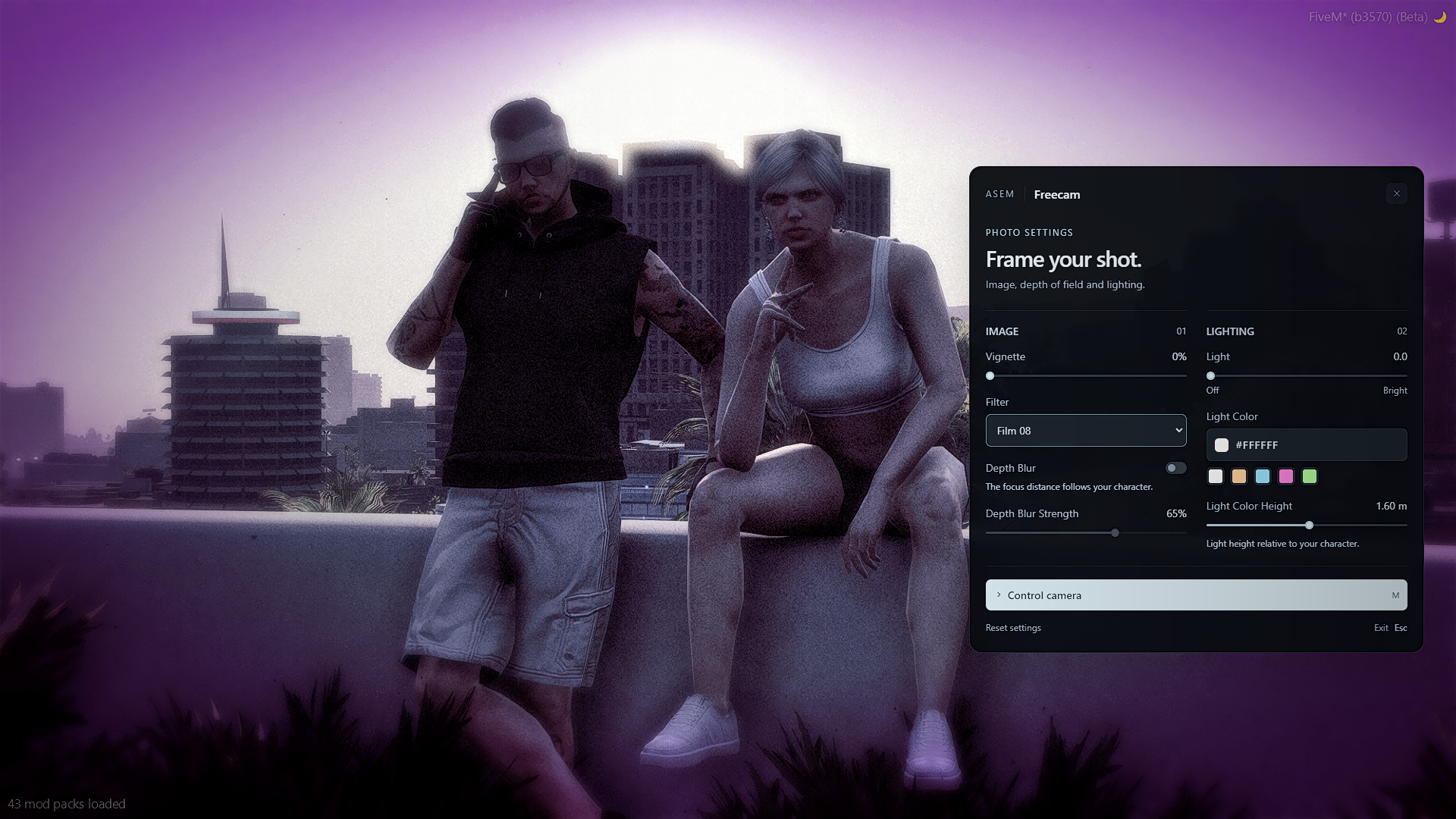 FiveM Animpos + Freecam | 3D Pose Editor & Cinematic Camera | ASEM