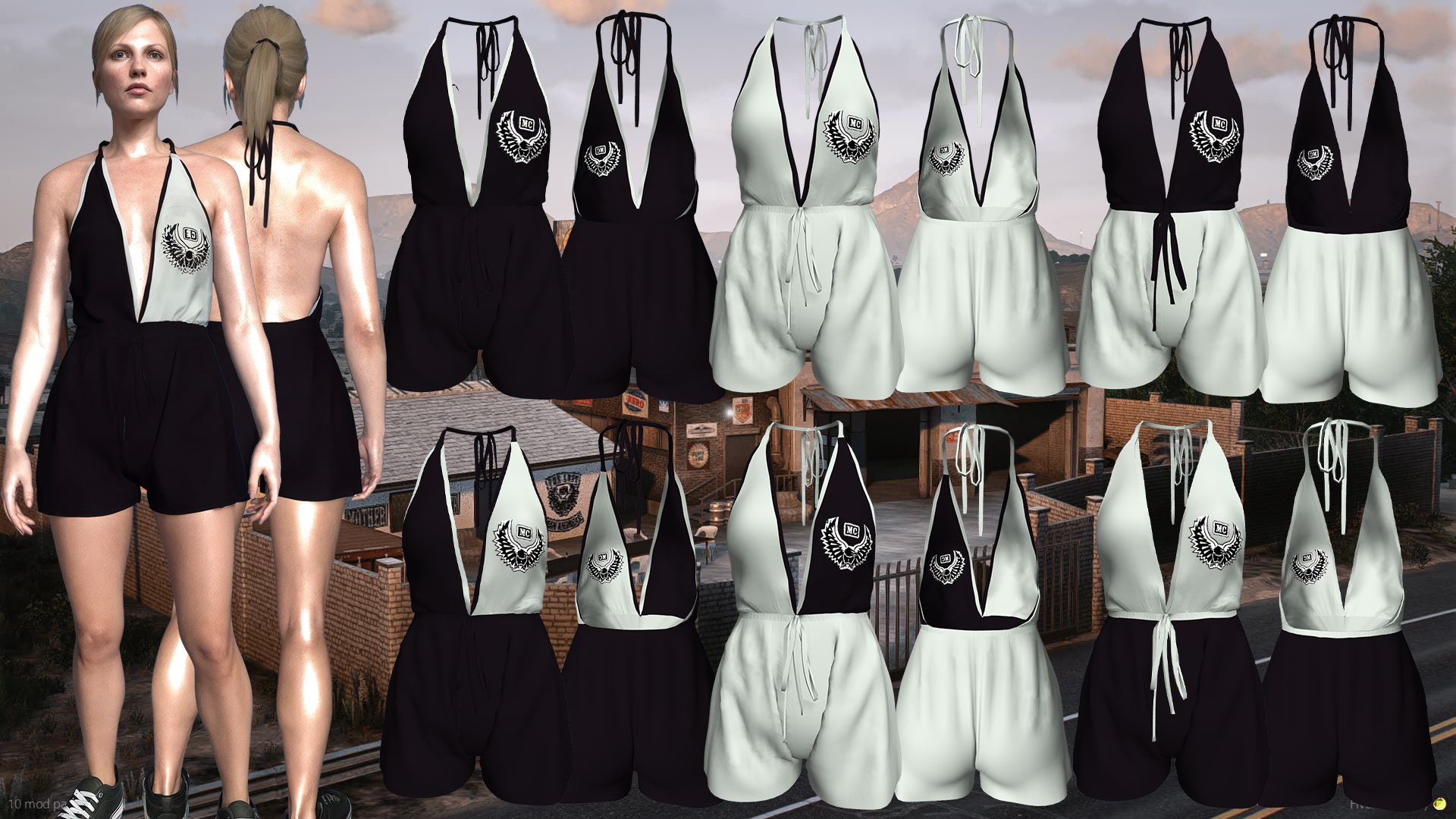 The Lost MC  Female Uniform