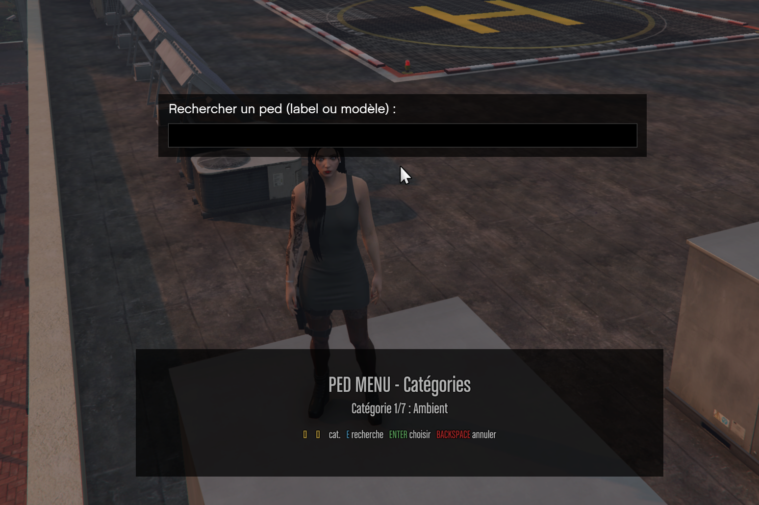 AH PEDMENU — Advanced Ped Menu (Whitelist & Staff Permissions) - ESX / QBCore / OX - V2.0.0 (Escrow)